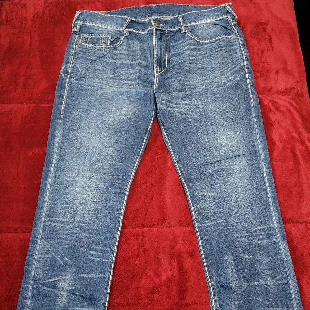 True Religion Geno Relaxed Slim Super T Jeans